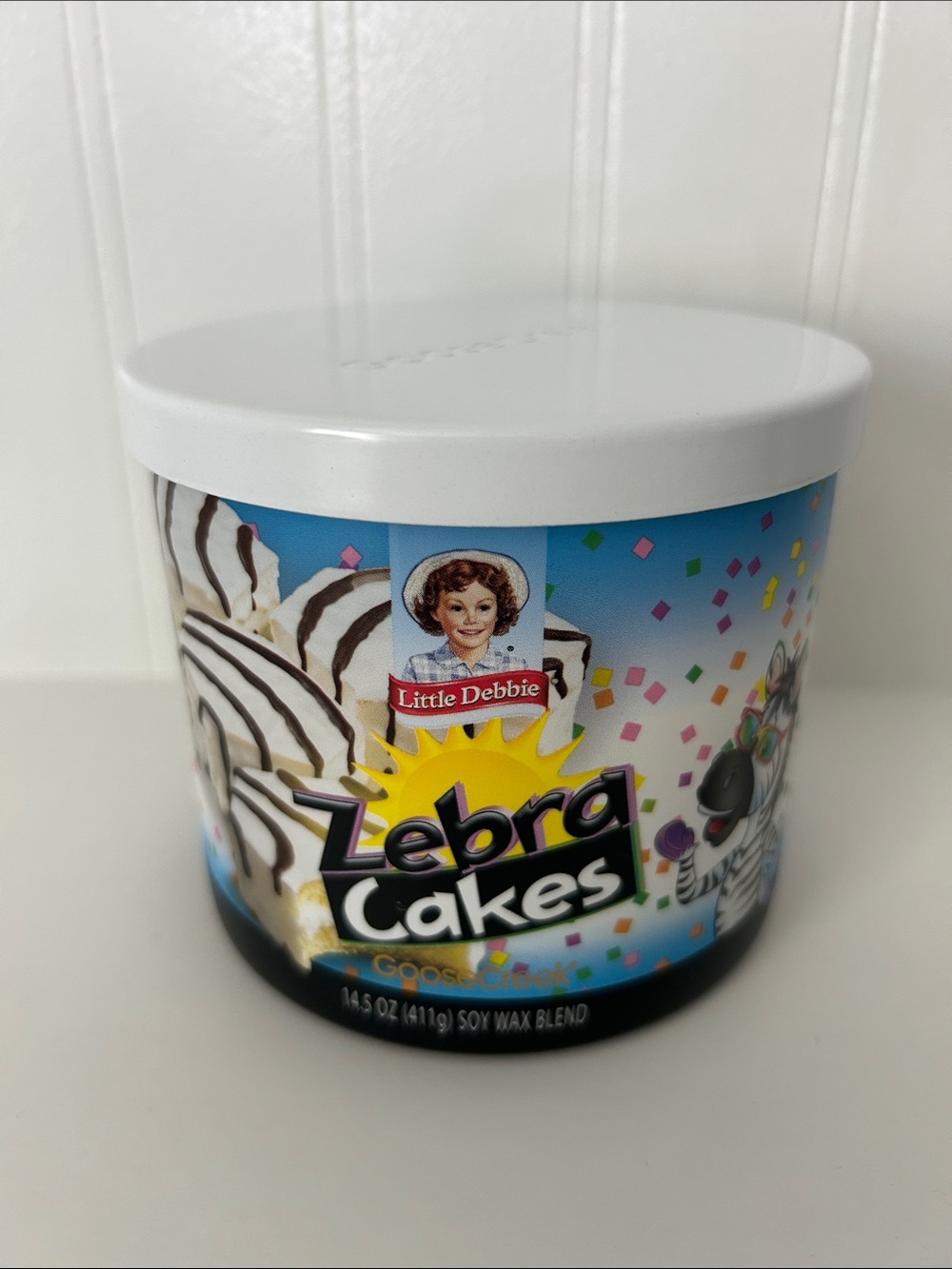 Little Debbie Zebra Cakes Scented Body Oil - White Packaging
